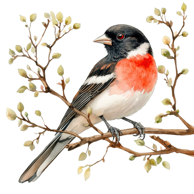 Bird fabric panel