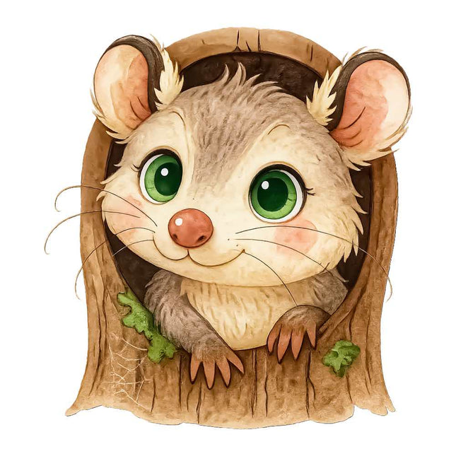 possum quilt square