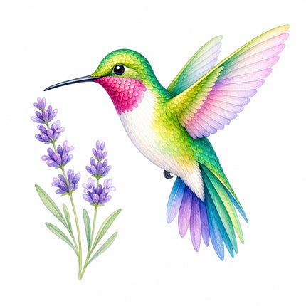 hummingbird quilt block