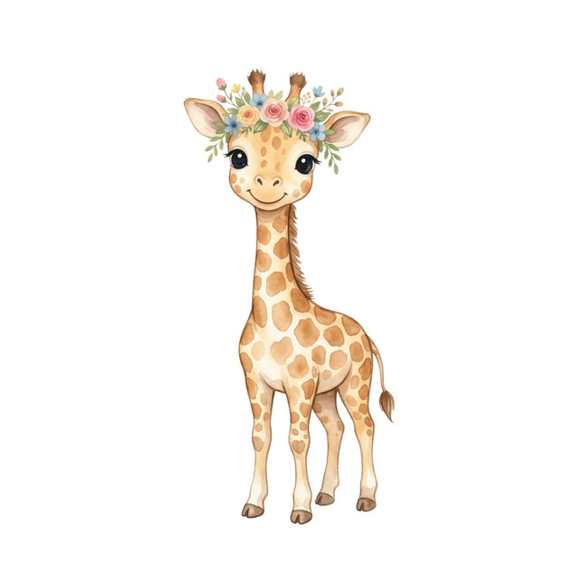nursery giraffe quilt block