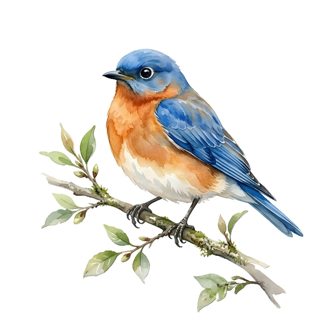 BLUEBIRD FABRIC PANEL