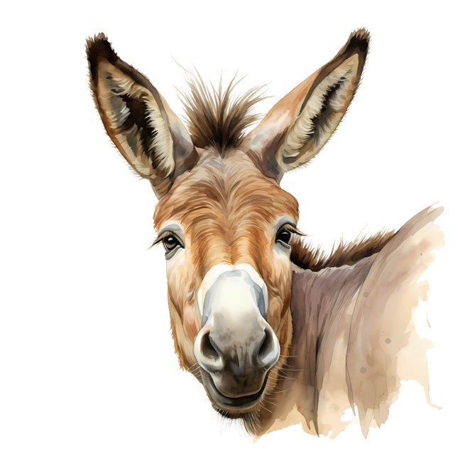 donkey fabric panel