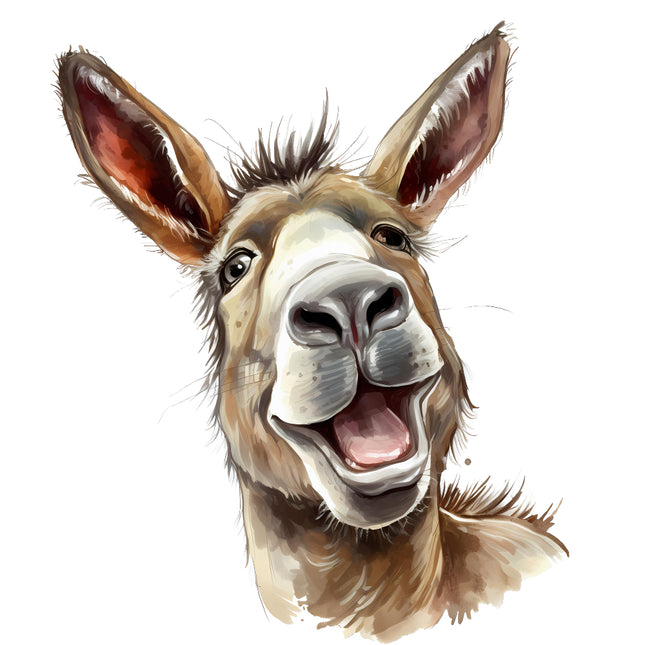 donkey fabric panel
