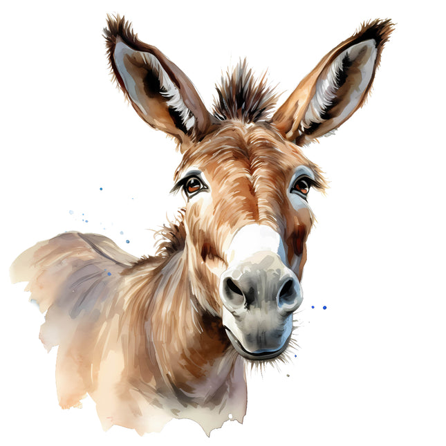 donkey fabric panel
