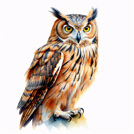 owl quilt square