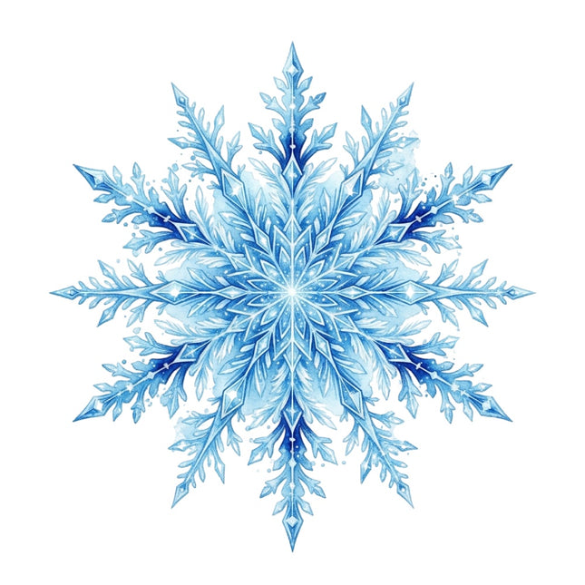snowflake fabric panel