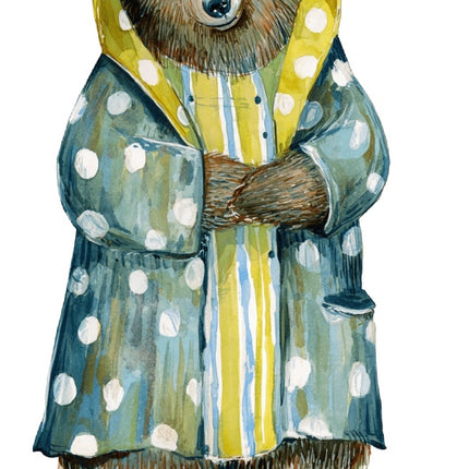 fairytale bear quilt block