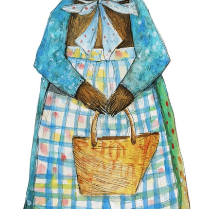 fairytale bear fabric panel