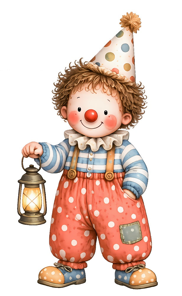 clown quilt block