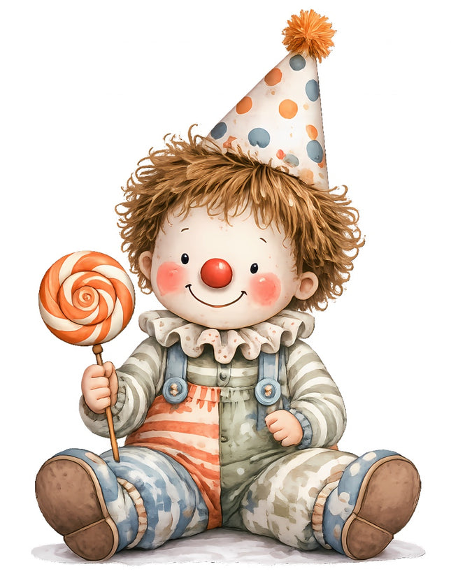 clown quilt block