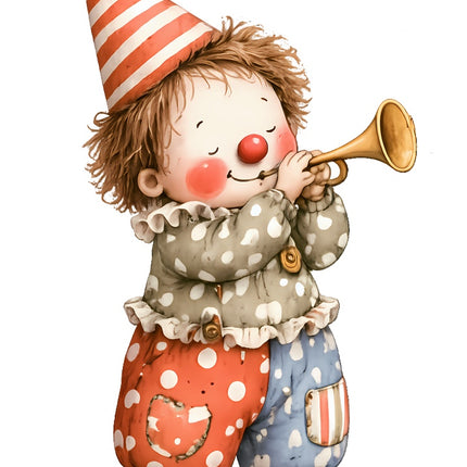 clown quilt block
