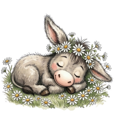 donkey fabric panel