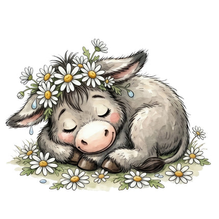 donkey fabric panel
