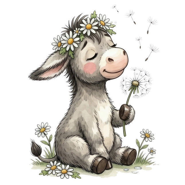 donkey fabric panel