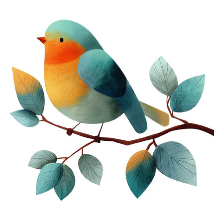 bird fabric panel