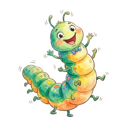 caterpillar fabric panel