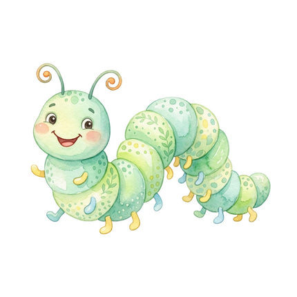 caterpillar fabric panel