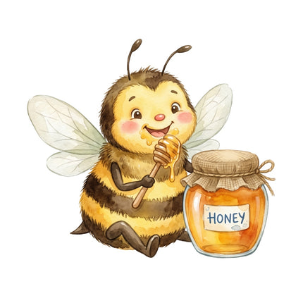 bee and honey quilt block
