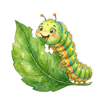 caterpillar fabric panel