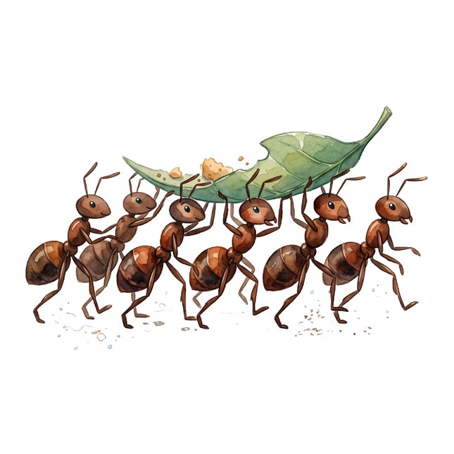 ants fabric panel