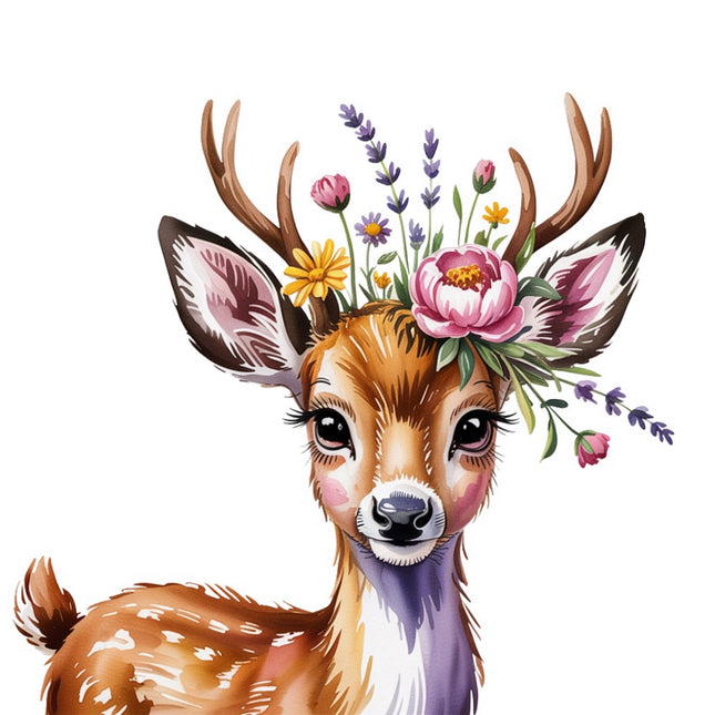 deer fabric panel