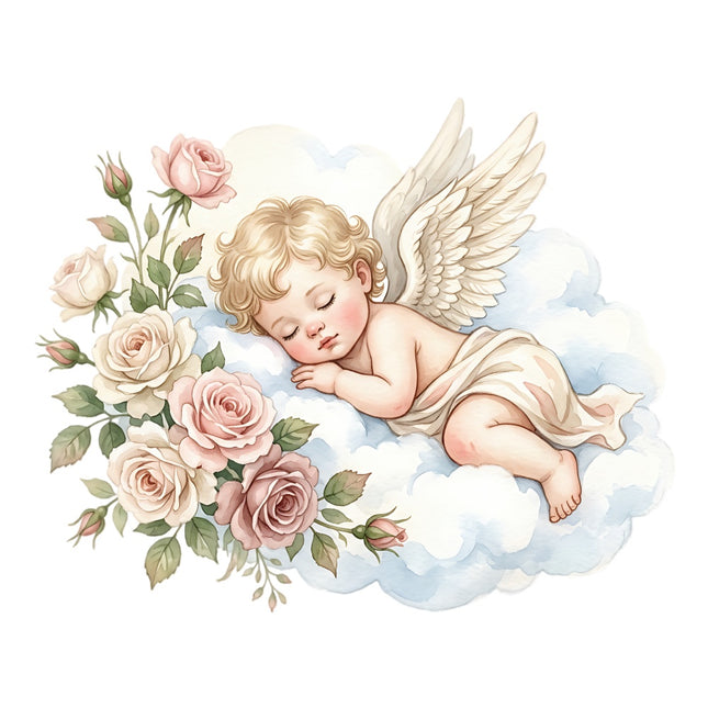 cherub quilt block