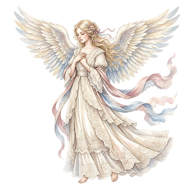 angel quilt square
