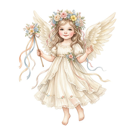angel quilt square