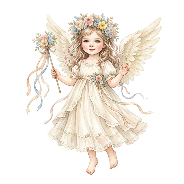 angel quilt square