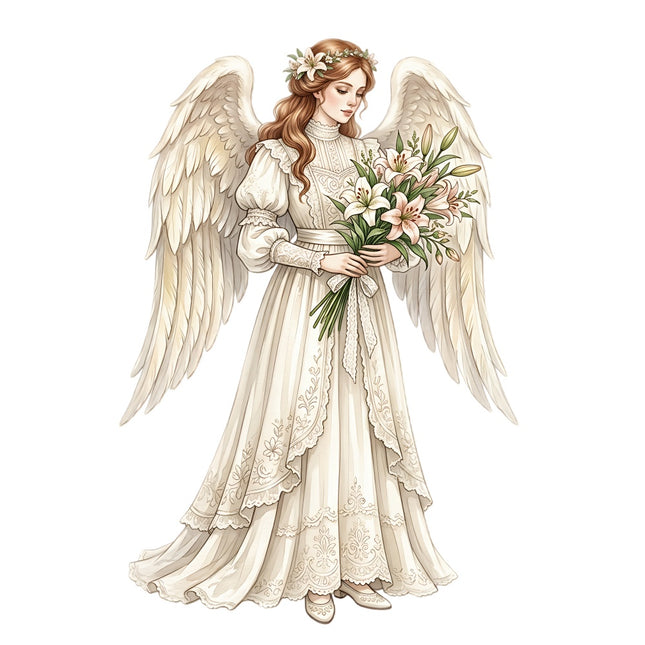 angel quilt block