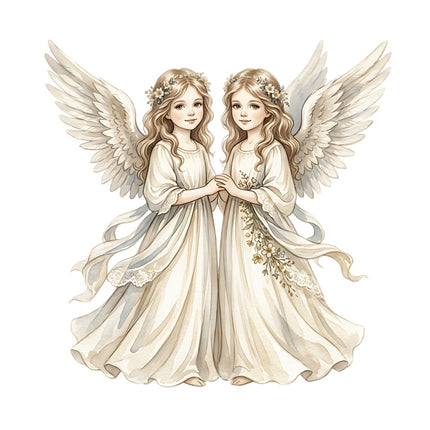 angels fabric panel
