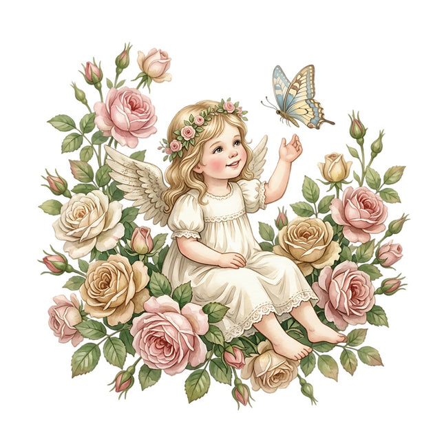 angel fabric panel