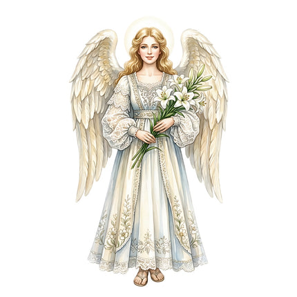 angel fabric panel