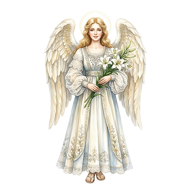 angel fabric panel
