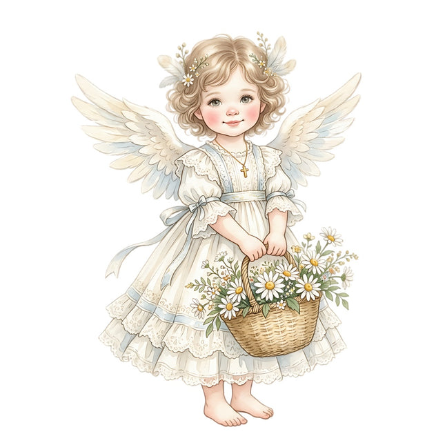 angel fabric panel