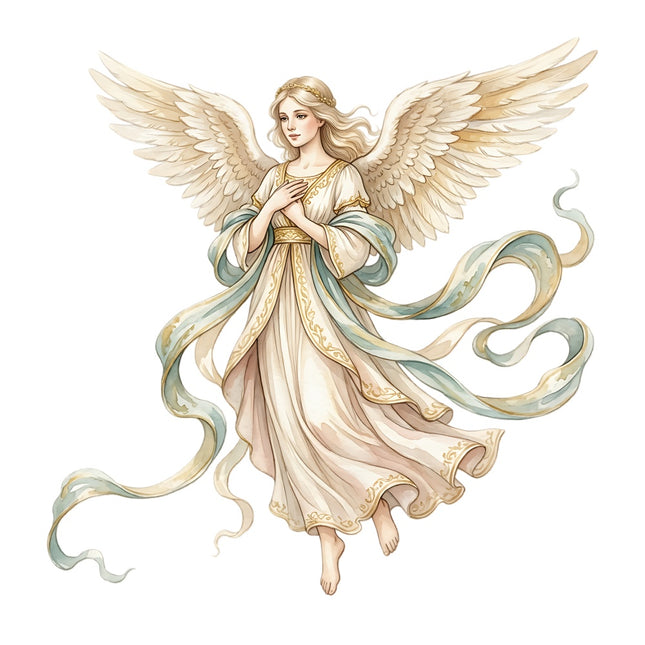 angel fabric panel