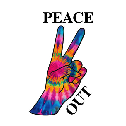 peace fabric panel