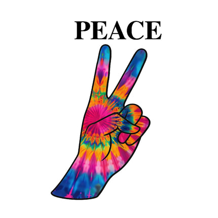 peace fabric panel