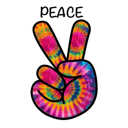 peace fabric panel