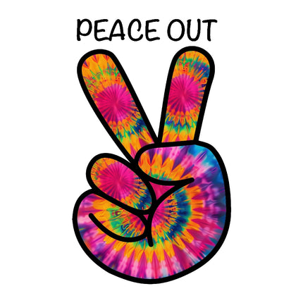 peace fabric panel