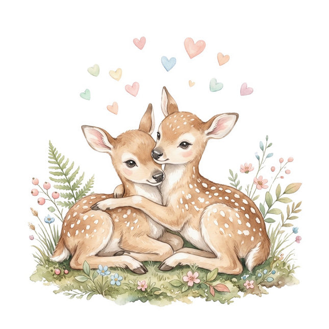deer fabric panel