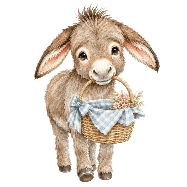 donkey fabric panel
