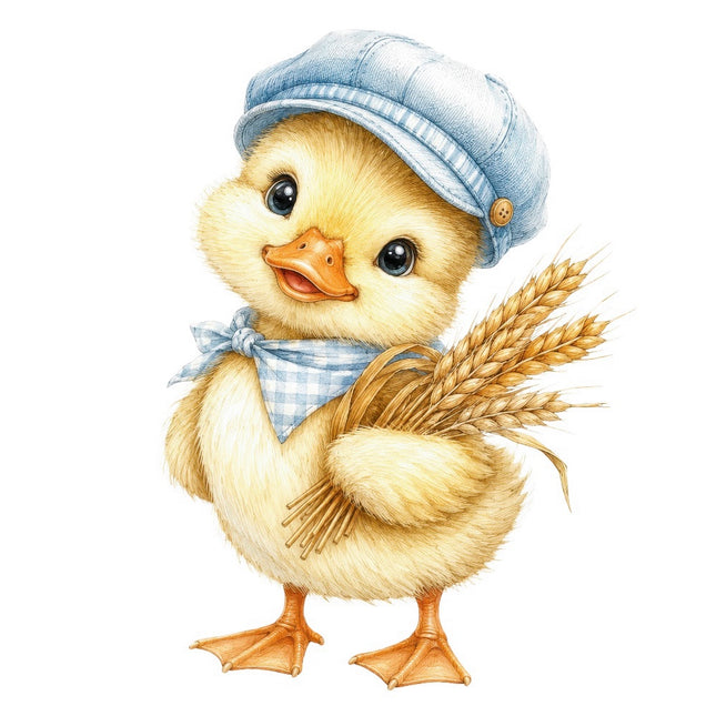 duckling fabric panel