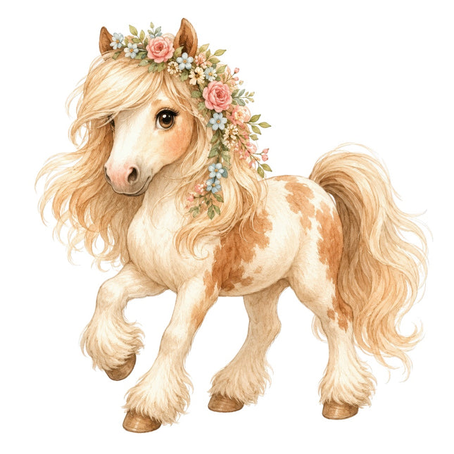 pony fabric panel