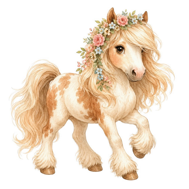 pony fabric panel