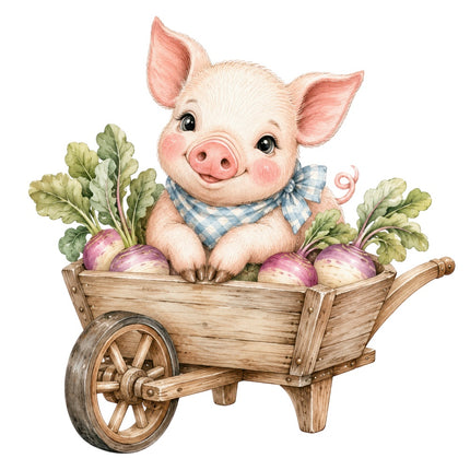 pig fabric panel
