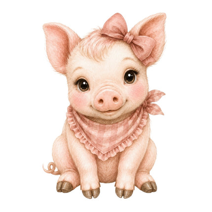 pig fabric panel