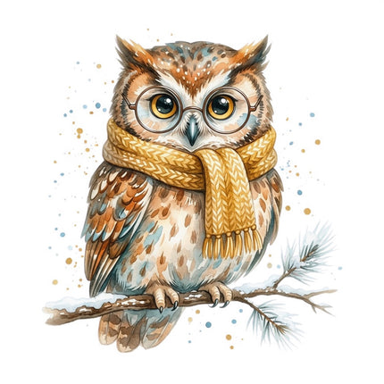 owl quilt square