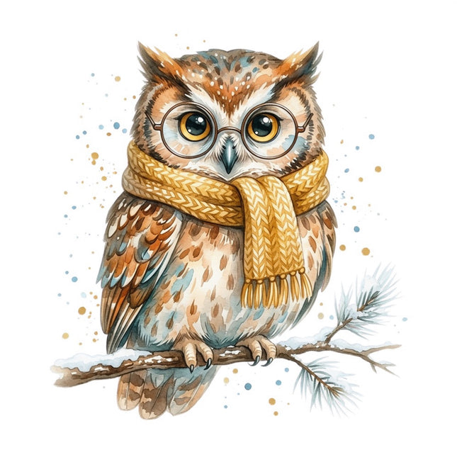 owl quilt square