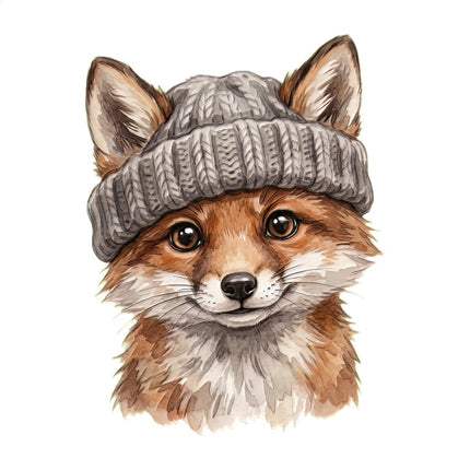 fox fabric panel